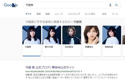 欅坂46 守屋茜は第10位 メンバーをググったりヤフったりして見つけた人気ランキング 日向坂で会いましょう 日向坂46センター